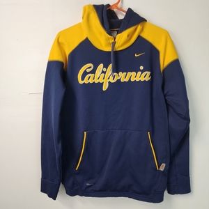 University of California Berkely Golden Bears Vtg Y2K Nike Team Hoodie S Small